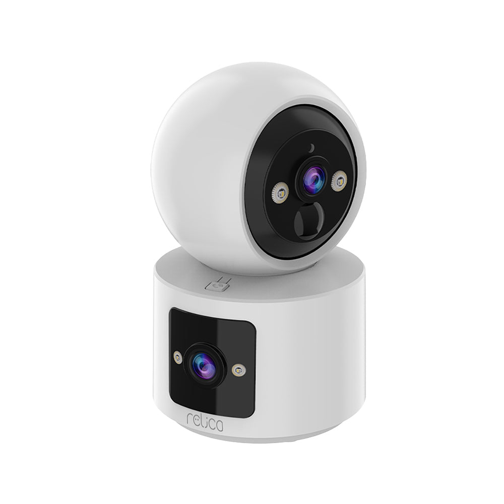 relica ワイヤレスシリーズ DB-i デュアルレンズ フルワイヤレス見守りカメラ 防犯カメラ / RL118C