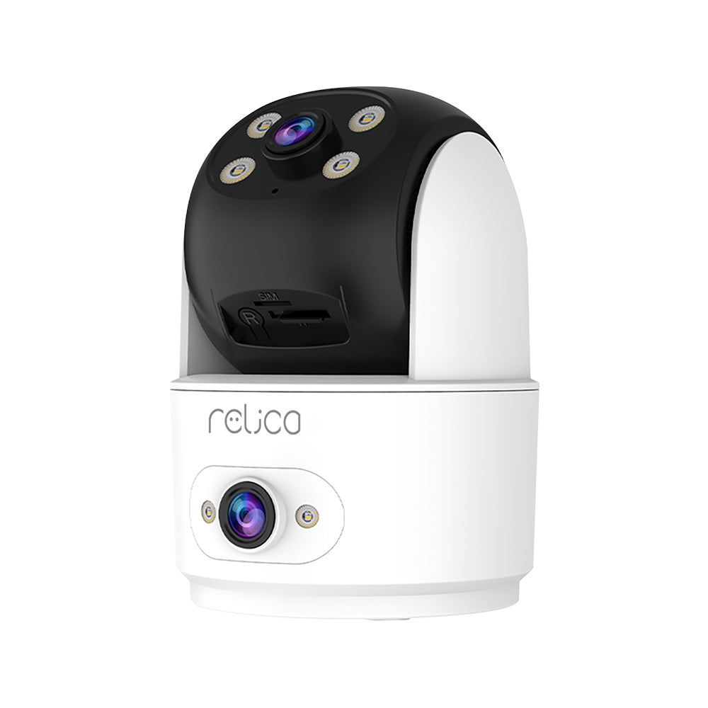 relica ワイヤレスシリーズ DL-i デュアルレンズ 見守りカメラ 防犯カメラ / RL117C