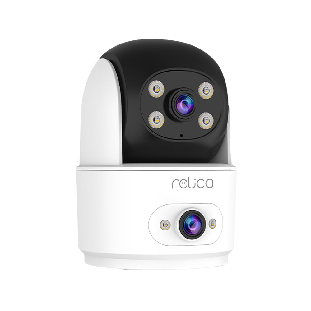 relica ワイヤレスシリーズ DL-i デュアルレンズ 見守りカメラ 防犯カメラ / RL117C